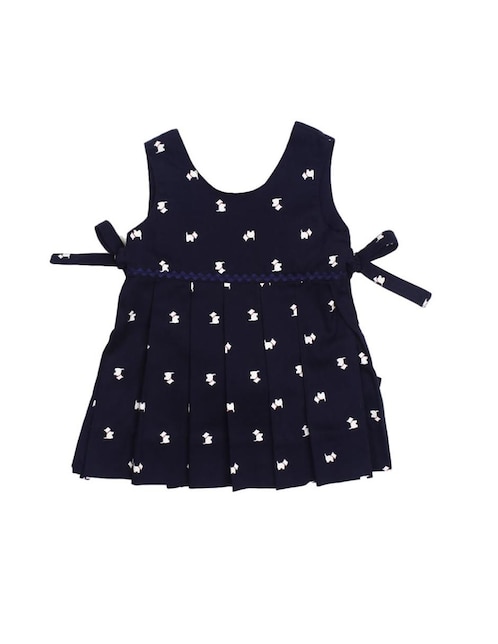 VESTIDO FERRION, 18 MESES, AZUL MARINO