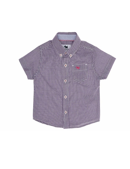 CAMISA FERRIONI M598, 4T AÑOS, VIOLETA