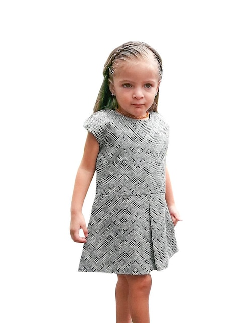 Vestido Carana manga regular para niña