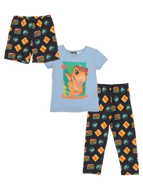 Conjunto pijama Jurassic World Little T-Rex para niño