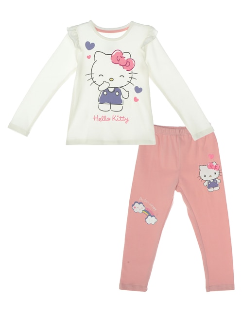 Conjunto Hello Kitty de algodón para niña 2 piezas