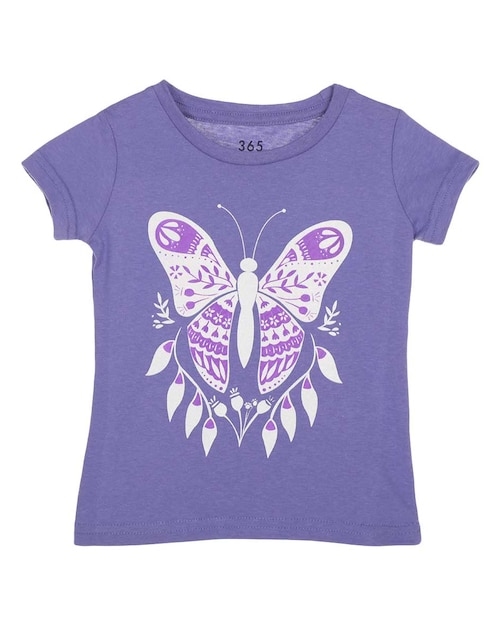 Playera manga corta para niña 1