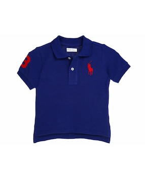 Playera Polo Ralph Lauren De Algodón Para Bebé Niño