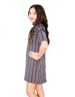 Vestido Carana manga regular para niña