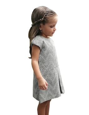 Vestido Carana manga regular para niña