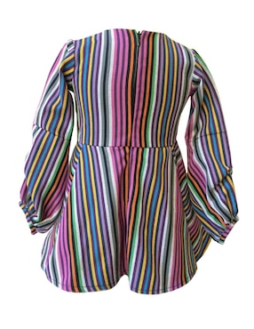 Vestido Carana manga globo para niña