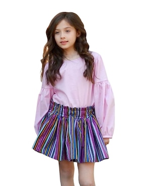 Conjunto Carana de algodón para niña