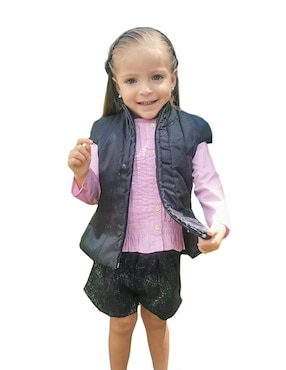 Conjunto Crawling Forward 123 de algodón para niña