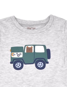 Conjunto Baby Creysi de algodón para niño
