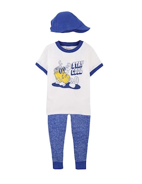 Conjunto Baby Creysi de algodón para niño
