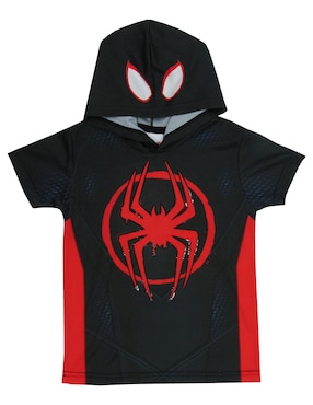 Playera Spider-Man Manga Corta Para Niño