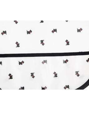 Babero Ferrioni estampado logo de nylon