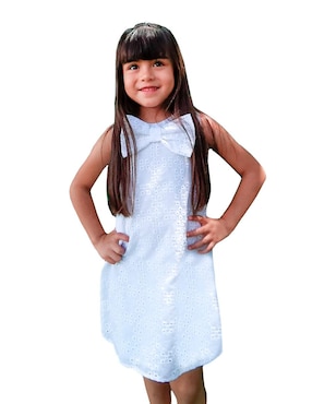 Vestido Carana Sin Manga Para Niña