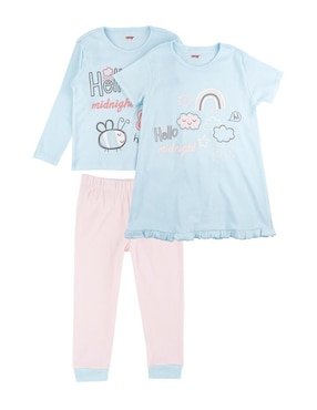 Conjunto Pijama Baby Creysi Para Niña