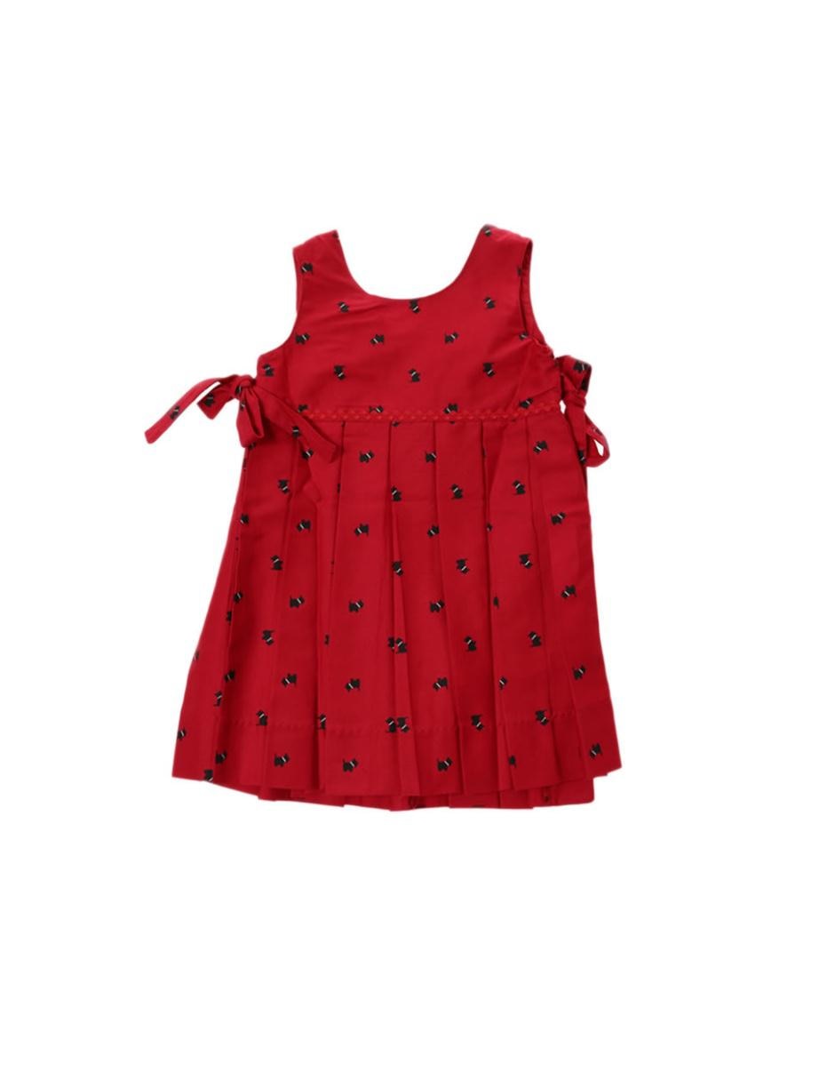 VESTIDO FERRIONI M4043, 18 MESES, ROJO