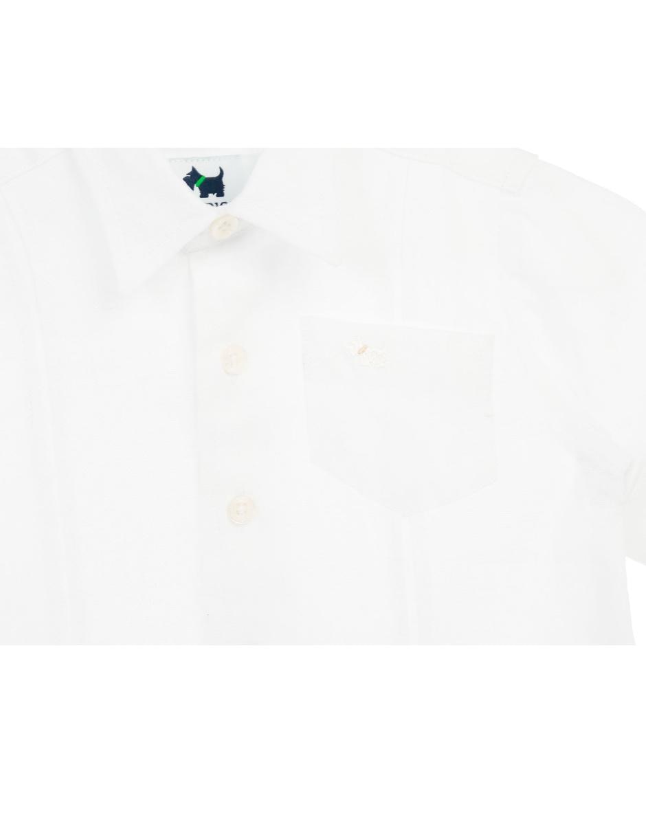 Guayabera manga corta para niño 3