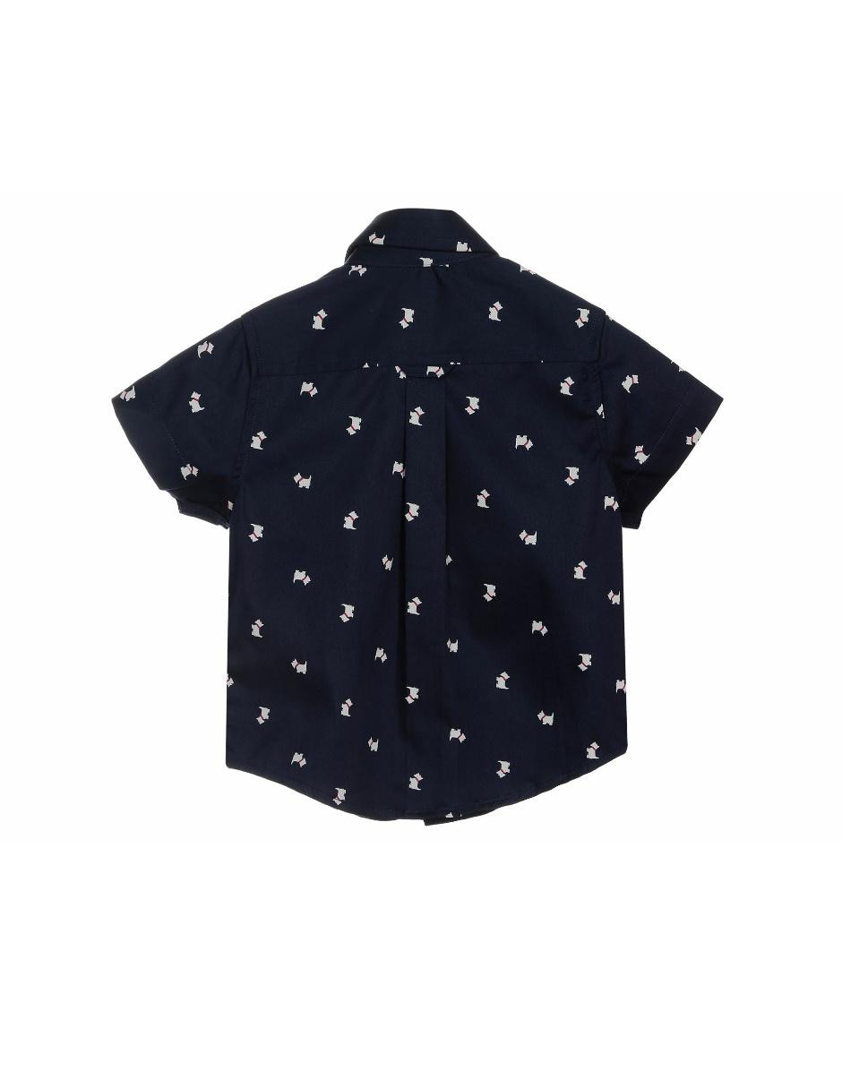 Camisa casual de algodón manga corta para niño 2