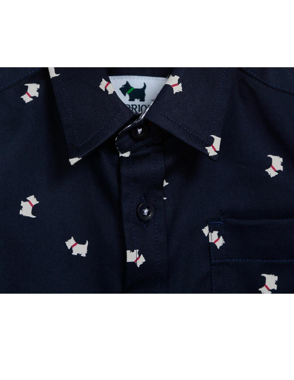 Camisa casual de algodón manga corta para niño 3