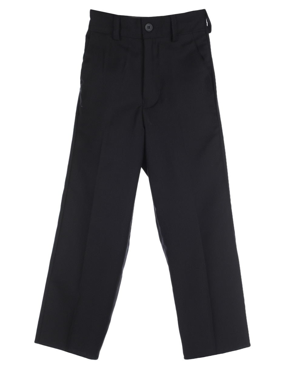 Pantalón con resorte de vestir para niño