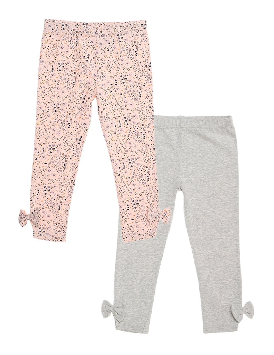 Set de legging algodón para niña 1