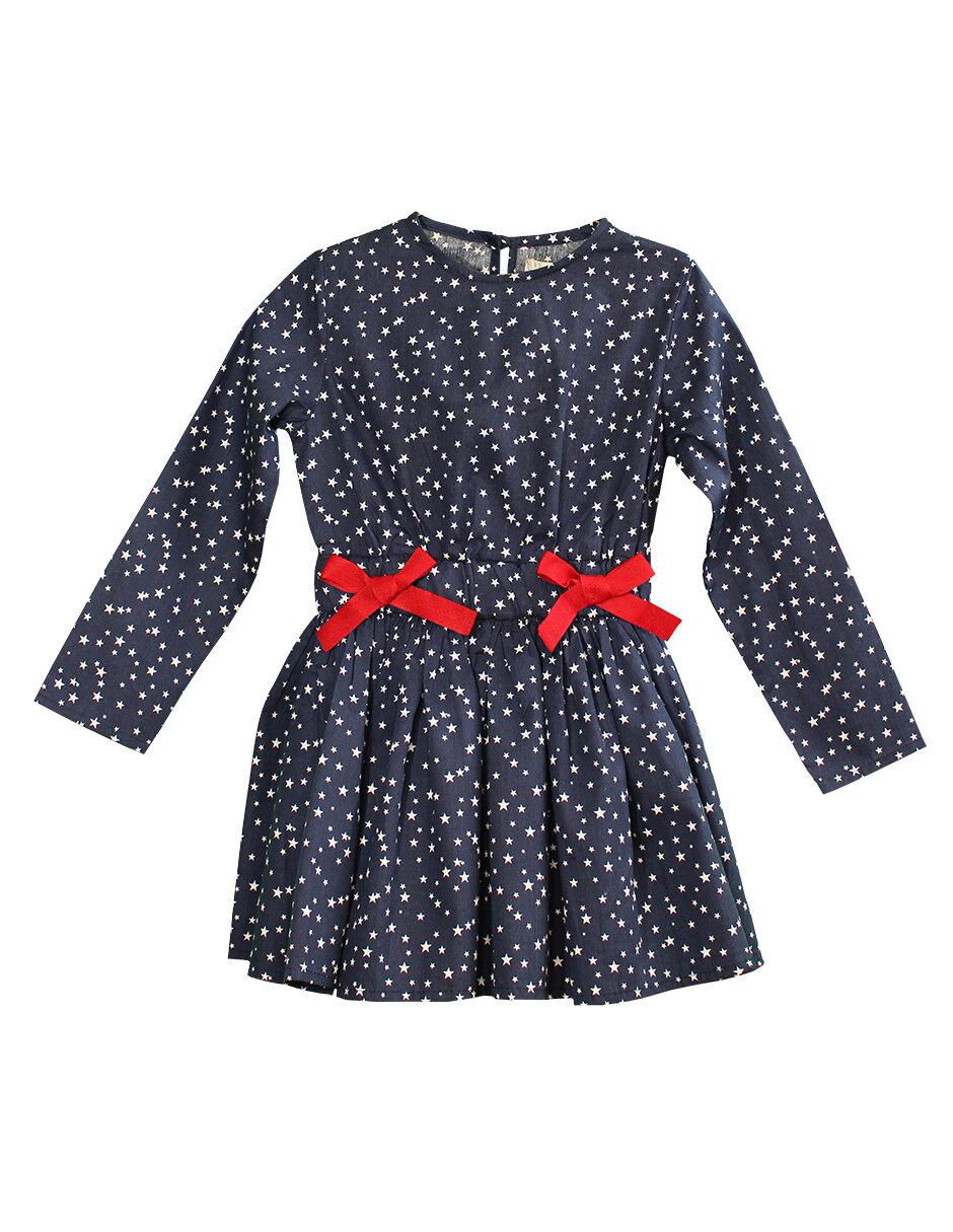 Vestido manga regular para niña Vestido manga regular para niña