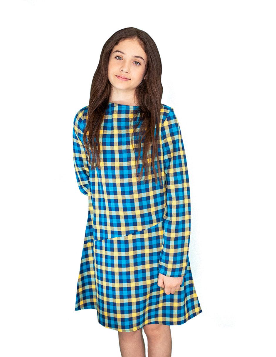 Vestido manga regular para niña Vestido manga regular para niña