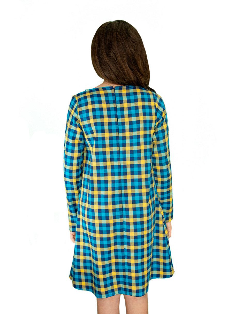 Vestido manga regular para niña 2