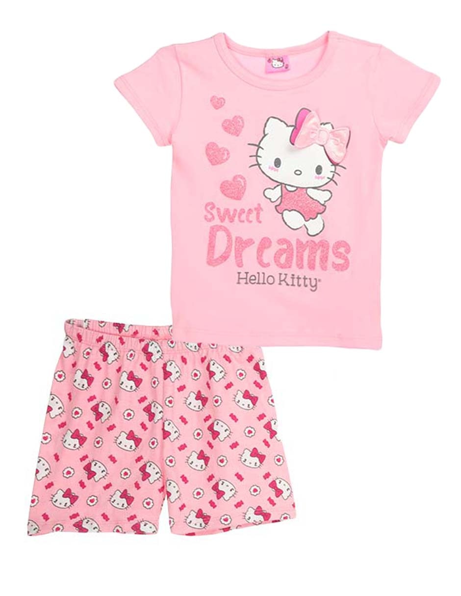 Permanecer de pié Centrar Respetuoso Pijama Hello Kitty algodón para niña | Liverpool.com.mx