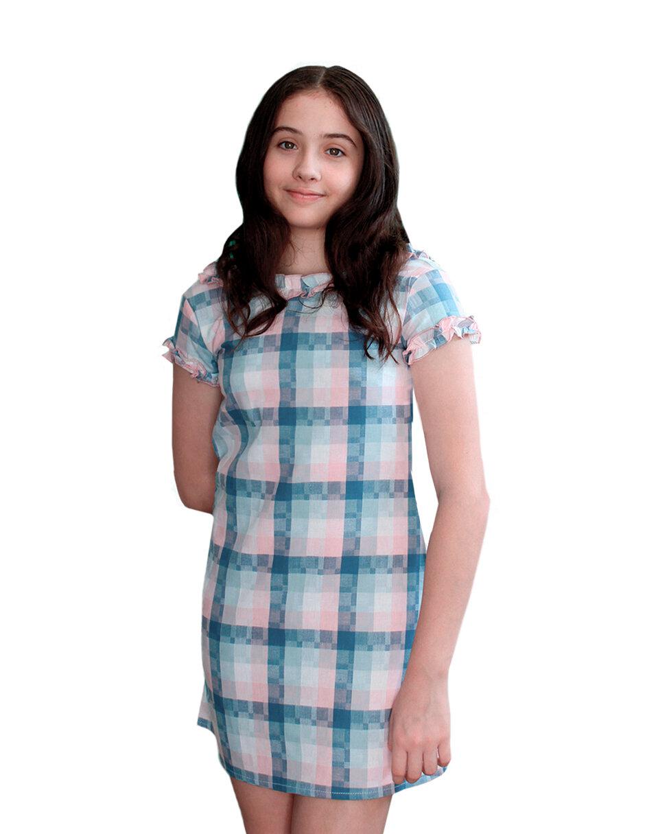Vestido manga regular para niña Vestido manga regular para niña