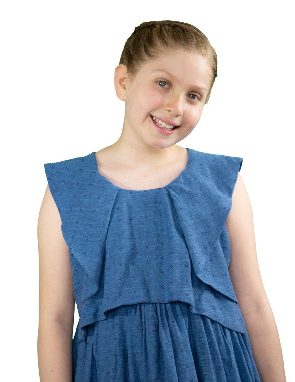 Vestido sin manga para niña 3