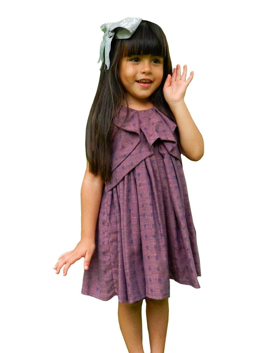 Vestido sin manga para niña Vestido sin manga para niña
