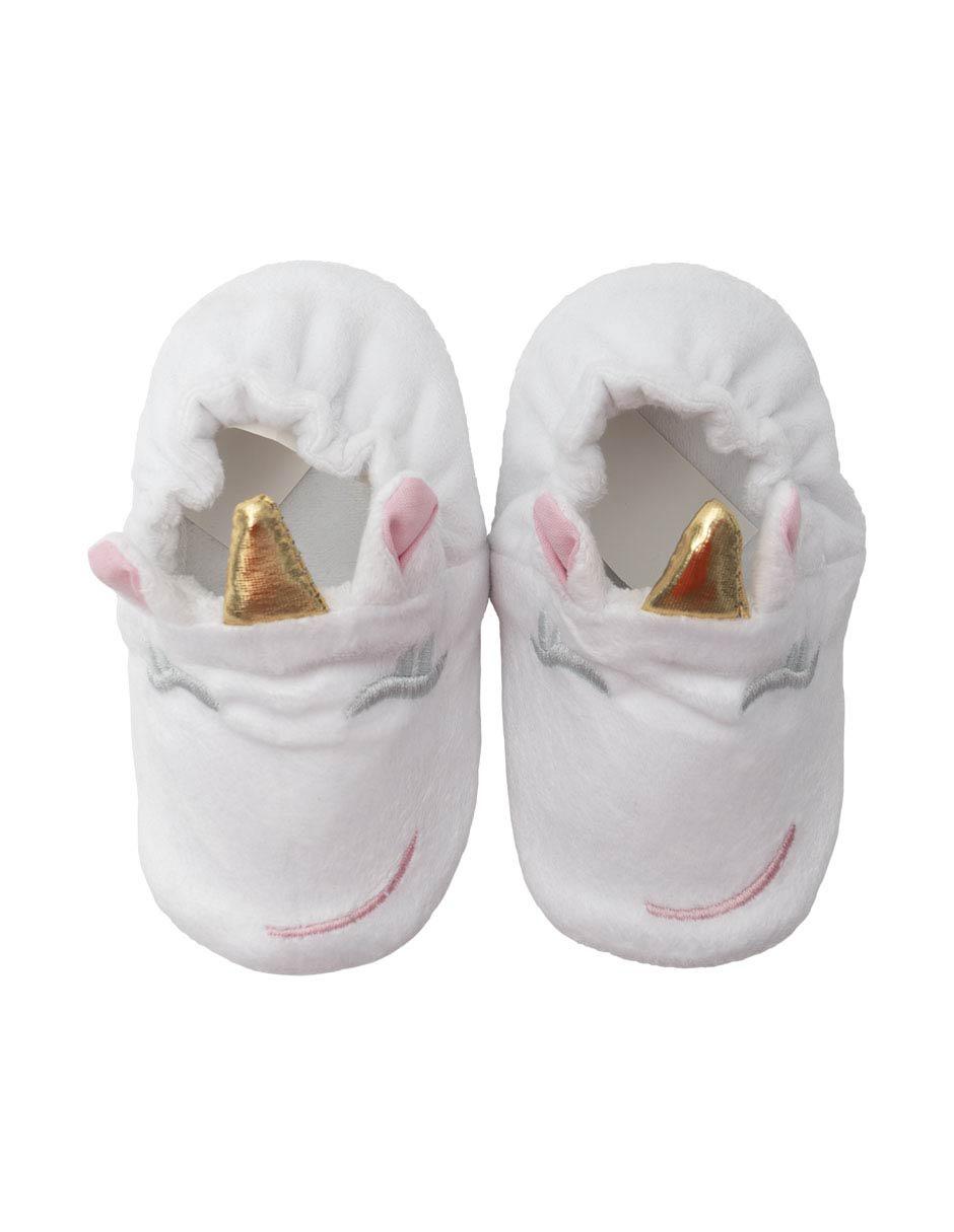 Pantufla Chiquimundo para bebé niña