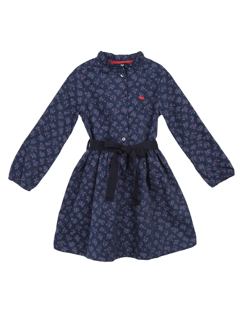 Vestido Ferrioni manga regular con cinta para niña en Liverpool