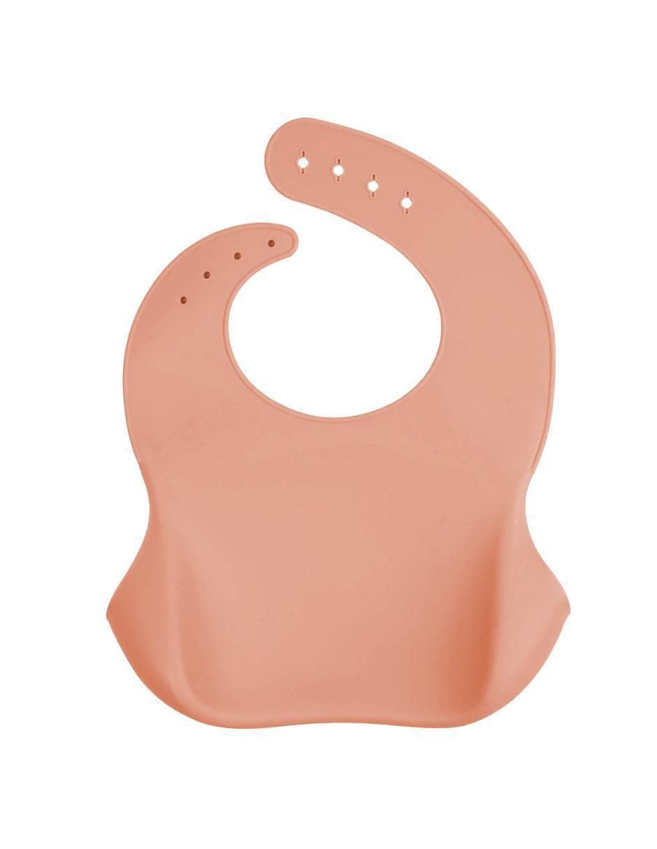 Babero amababy liso sin licencia silicón