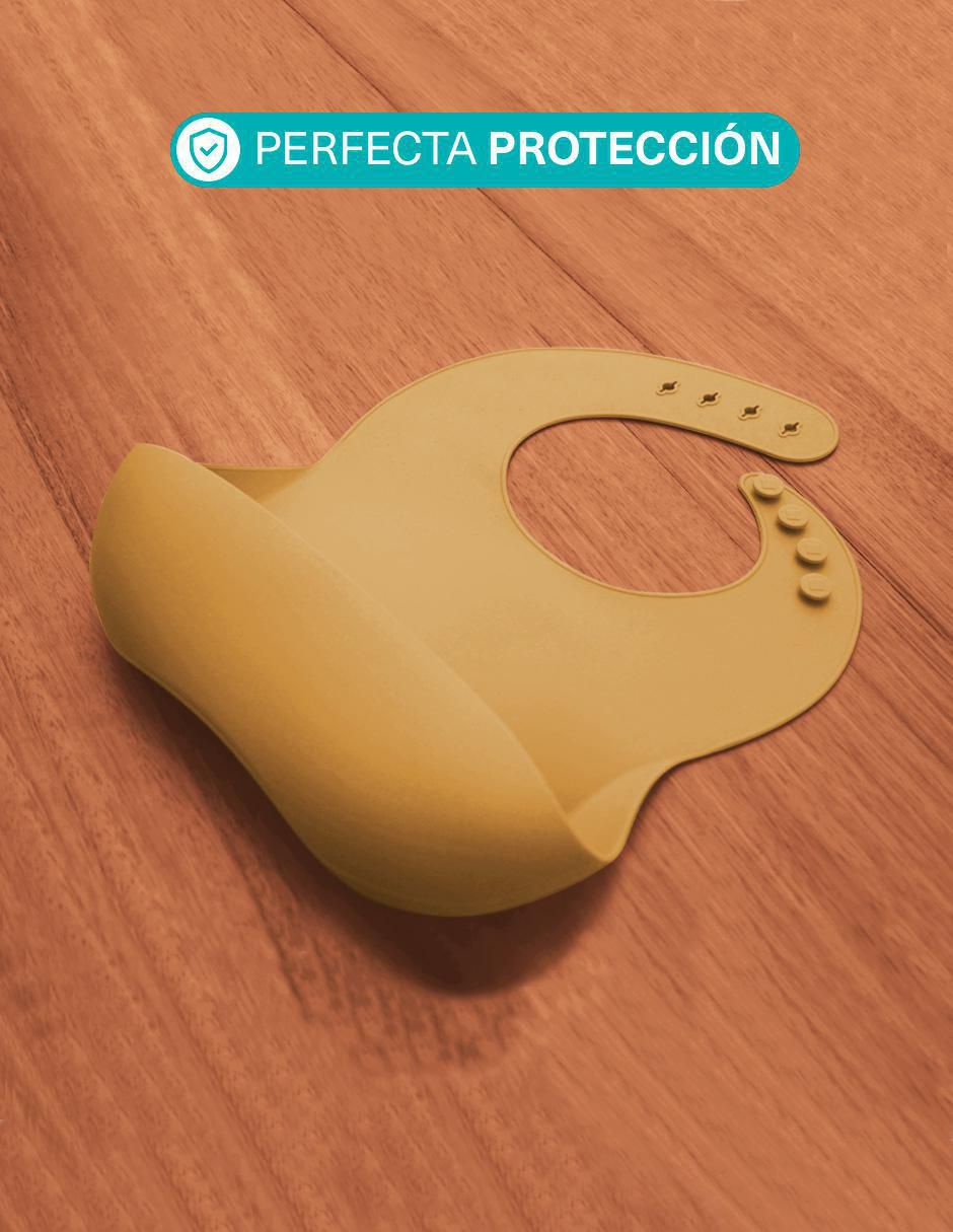 Babero de silicón 5