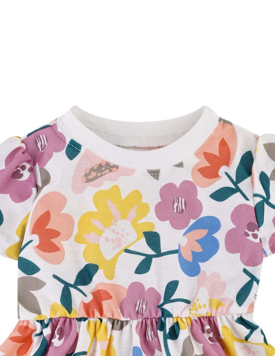 Vestido con calzón manga regular para bebé niña 2