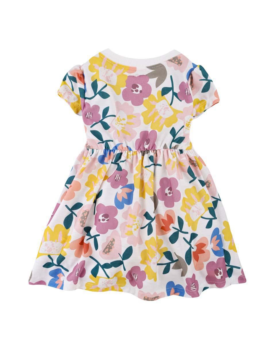 Vestido con calzón manga regular para bebé niña 3