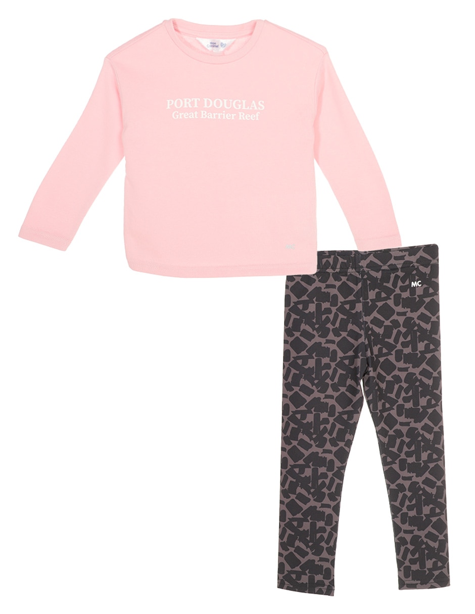 Conjunto de algodón para niña 1