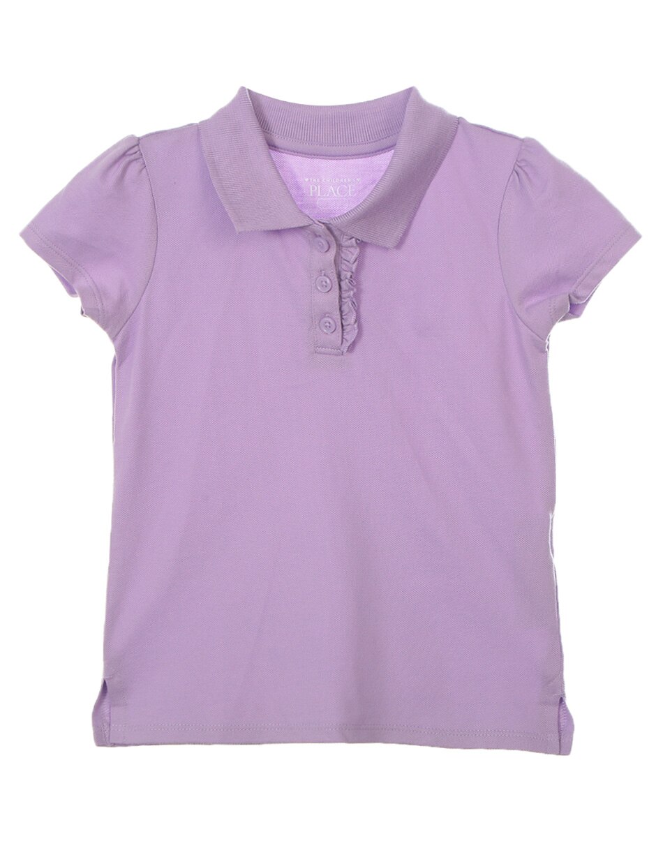 Playera tipo polo The Children s Place de algod n para ni a