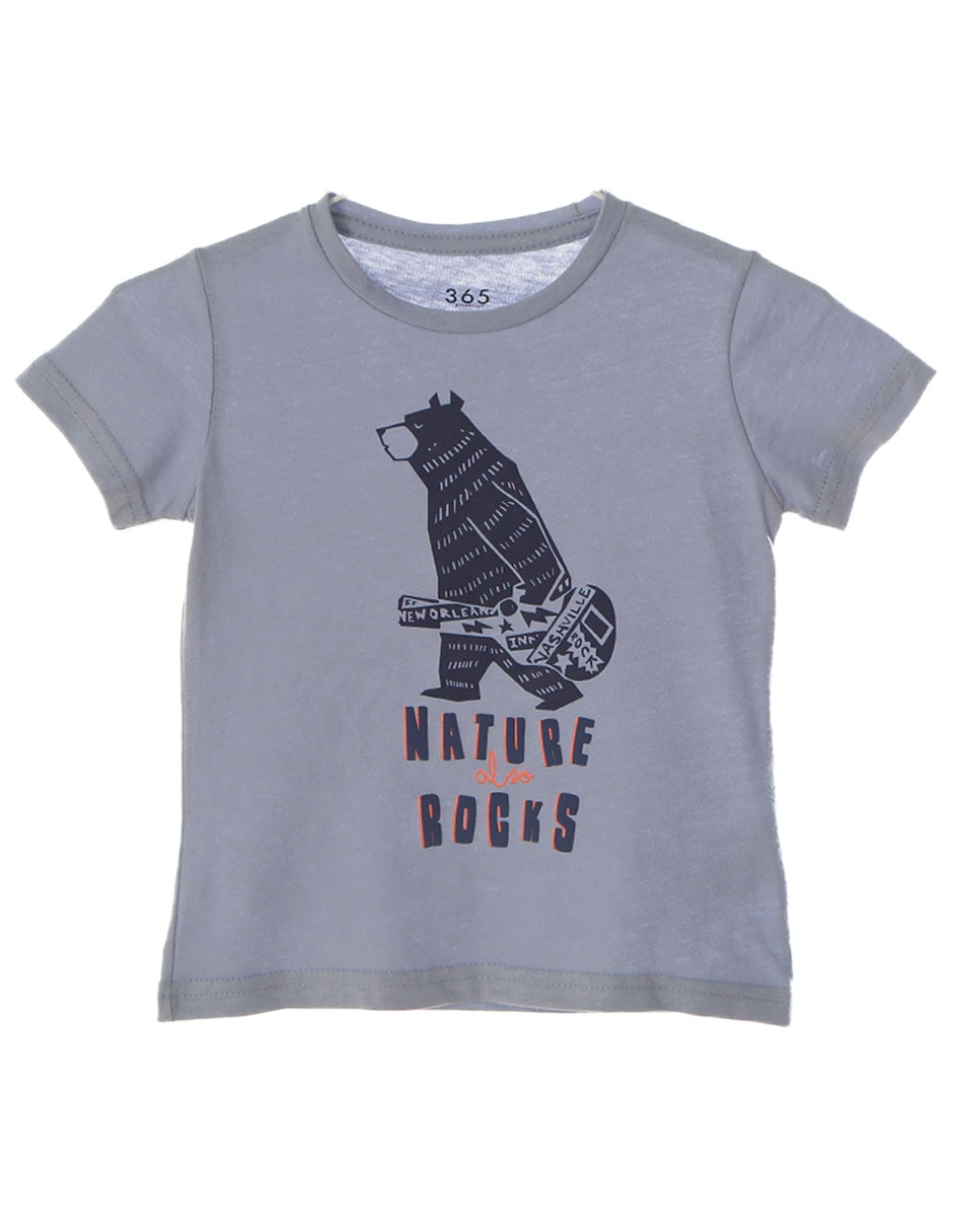 Playera manga corta para preescolar niño Playera manga corta para preescolar niño
