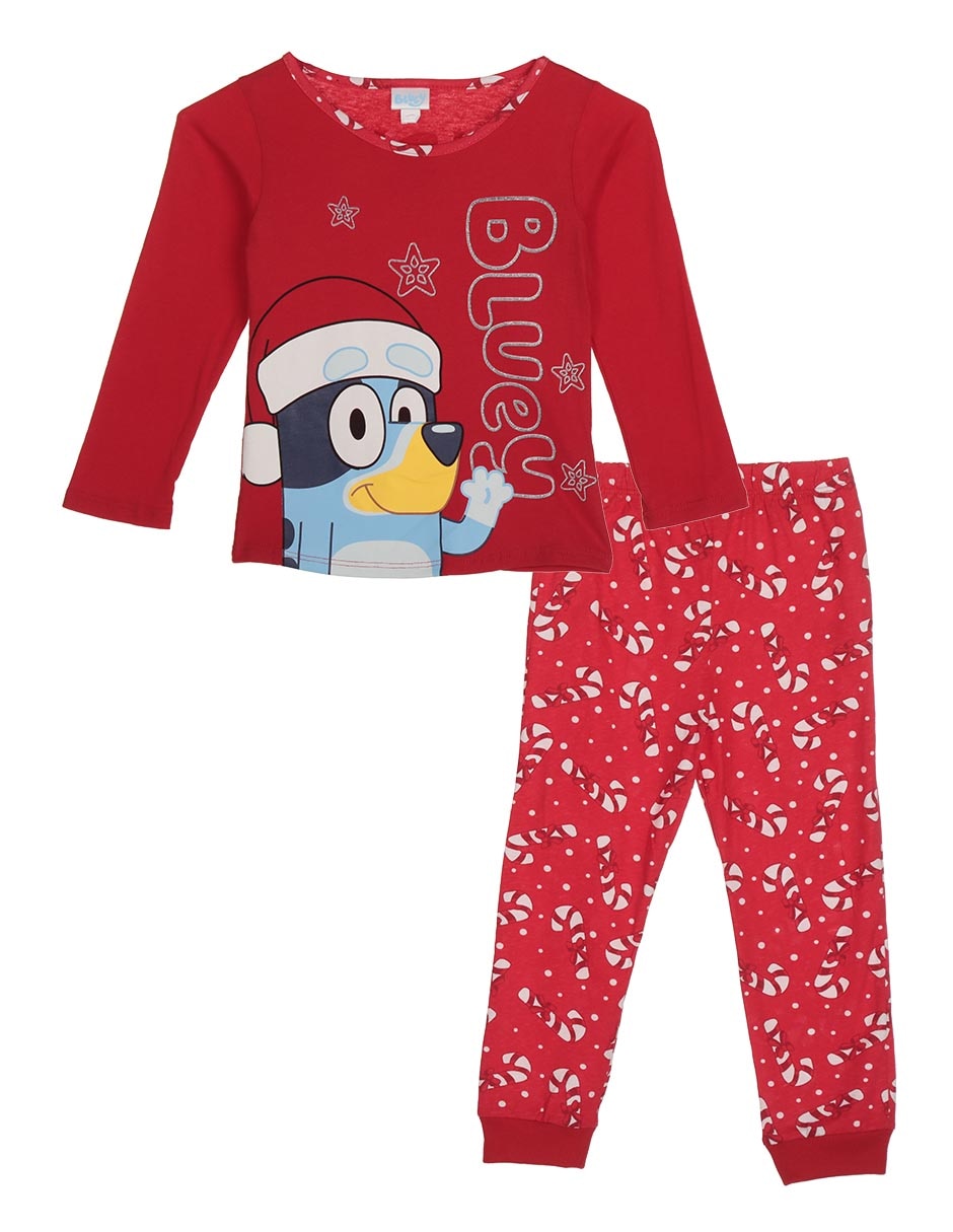 Conjunto pijama navideña Bluey unisex
