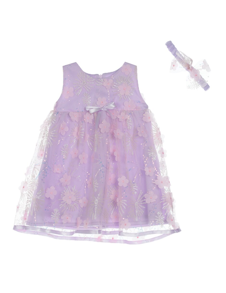 Vestido Pink Violet para ni a