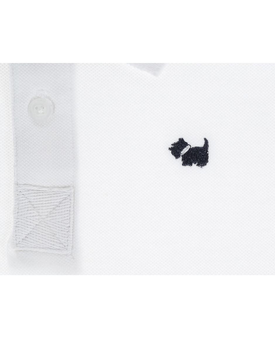 Playera tipo polo de algodón para bebé niña 3