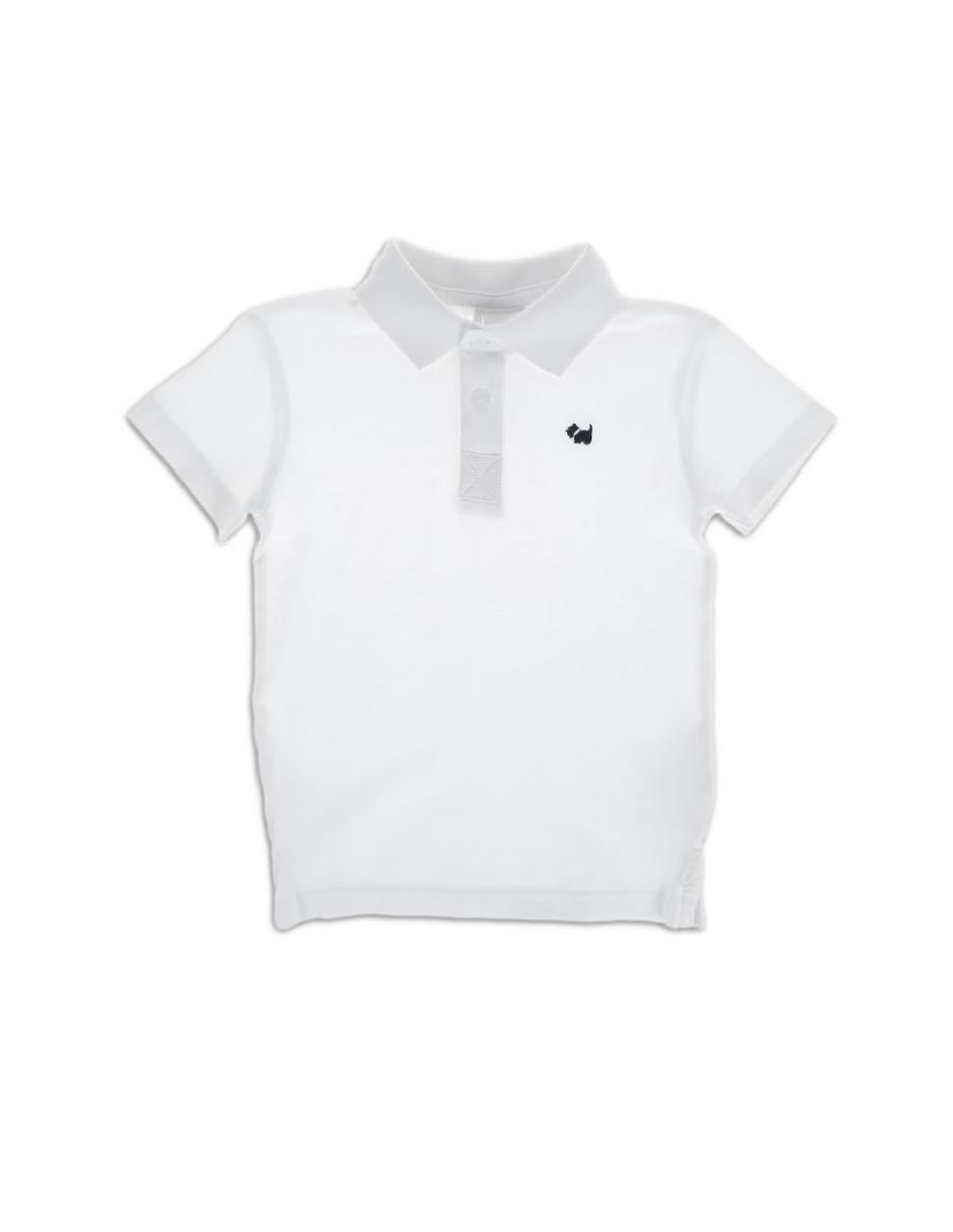 Playera tipo polo de algodón para bebé niña Playera tipo polo de algodón para bebé niña