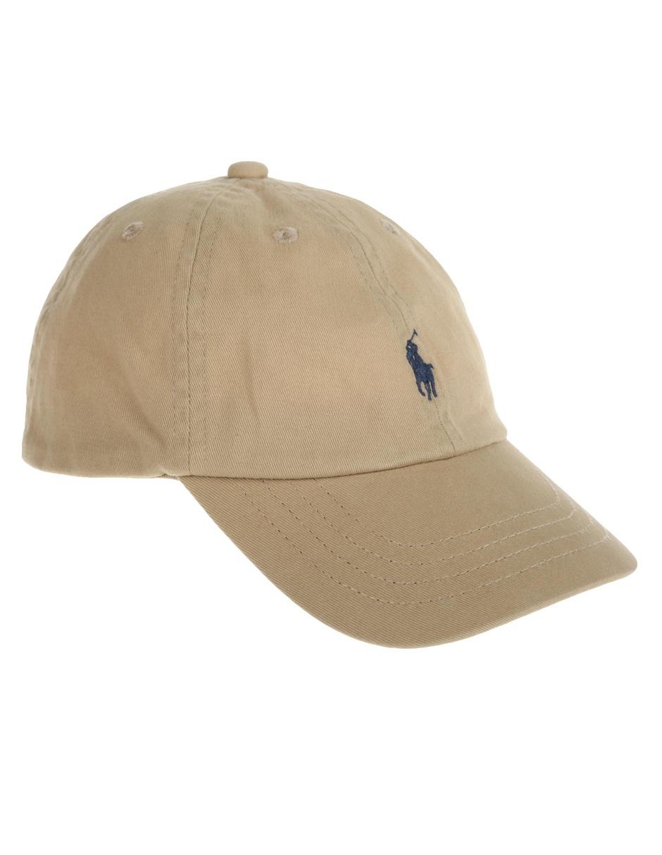 GORRA POLO 321552489 ALGODÓN, KHAKI